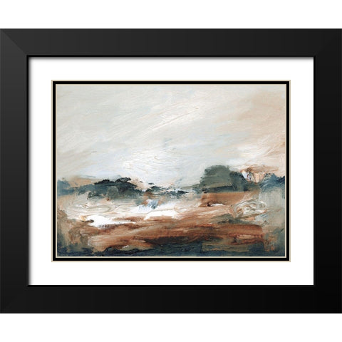 Lingering Light III Black Modern Wood Framed Art Print with Double Matting by Gordon, Sharon