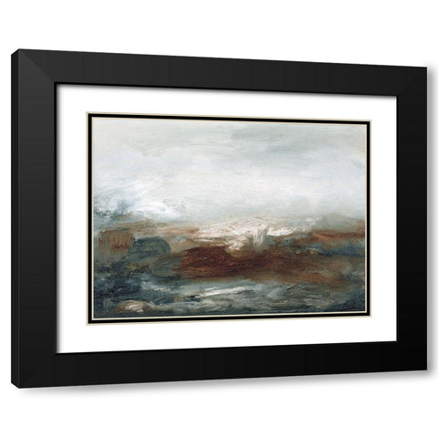 Lingering Light IV Black Modern Wood Framed Art Print with Double Matting by Gordon, Sharon