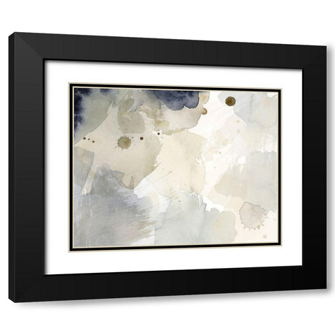 Dried Bergamot in Mist I Black Modern Wood Framed Art Print with Double Matting by Popp, Grace