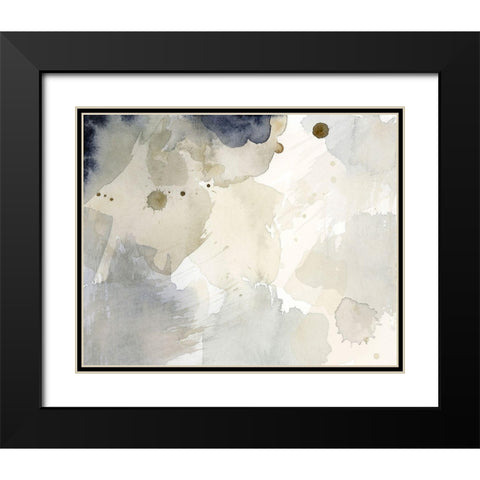 Dried Bergamot in Mist I Black Modern Wood Framed Art Print with Double Matting by Popp, Grace