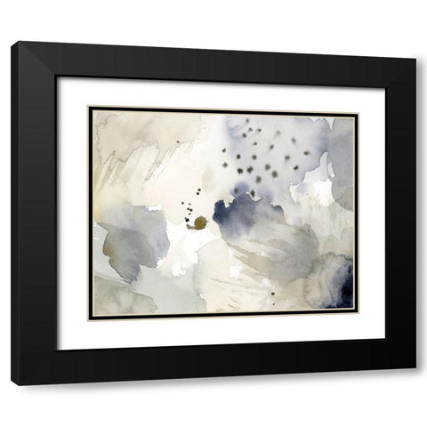 Dried Bergamot in Mist II Black Modern Wood Framed Art Print with Double Matting by Popp, Grace