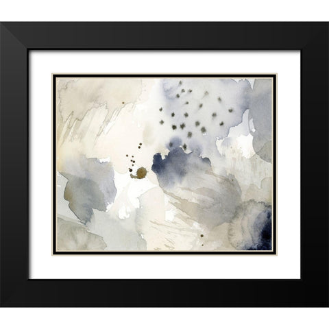 Dried Bergamot in Mist II Black Modern Wood Framed Art Print with Double Matting by Popp, Grace