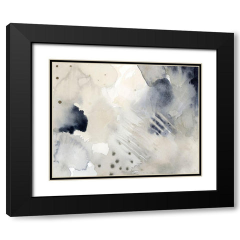 Dried Bergamot in Mist III Black Modern Wood Framed Art Print with Double Matting by Popp, Grace