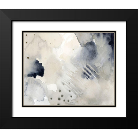 Dried Bergamot in Mist III Black Modern Wood Framed Art Print with Double Matting by Popp, Grace