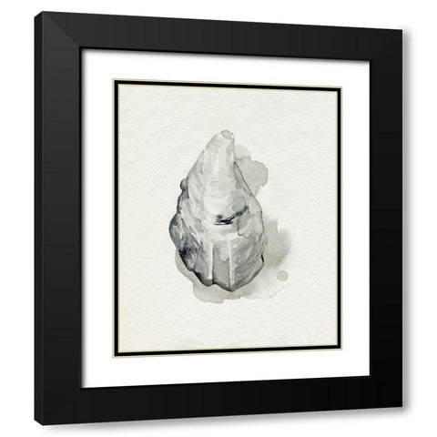 Oysters on the Bay III Black Modern Wood Framed Art Print with Double Matting by Popp, Grace