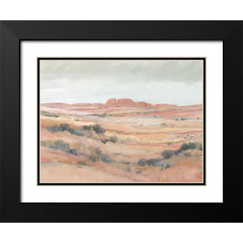 Southwest Landscape II Black Modern Wood Framed Art Print with Double Matting by OToole, Tim