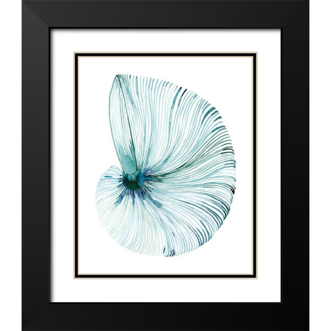 Eye of the Ocean I Black Modern Wood Framed Art Print with Double Matting by Popp, Grace