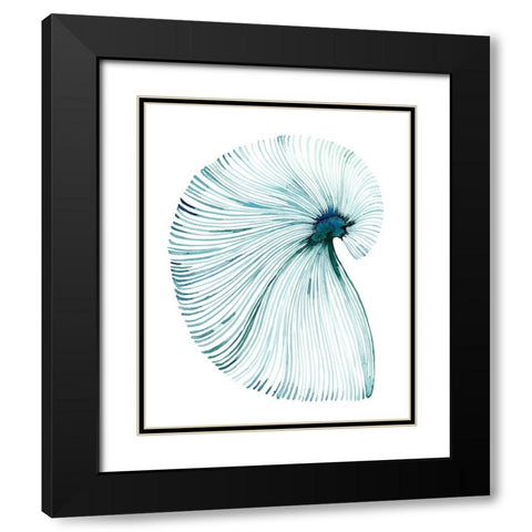 Eye of the Ocean II Black Modern Wood Framed Art Print with Double Matting by Popp, Grace