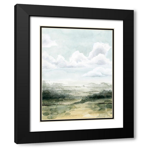 Valley Highlights I Black Modern Wood Framed Art Print with Double Matting by Popp, Grace