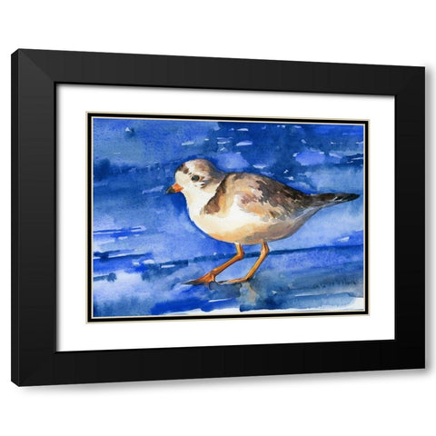 Pipers I Black Modern Wood Framed Art Print with Double Matting by Parker, Jennifer Paxton