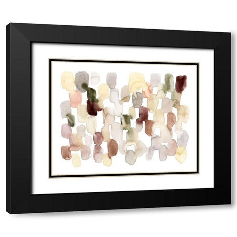 Melted Sediment III Black Modern Wood Framed Art Print with Double Matting by Popp, Grace