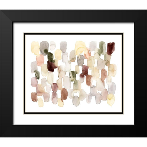 Melted Sediment III Black Modern Wood Framed Art Print with Double Matting by Popp, Grace