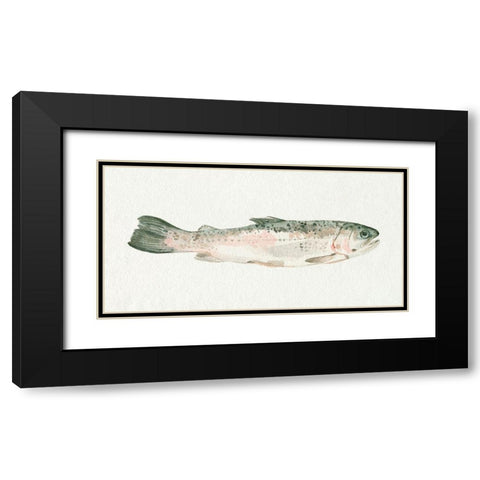 Fresh Catch I Black Modern Wood Framed Art Print with Double Matting by Caroline, Emma