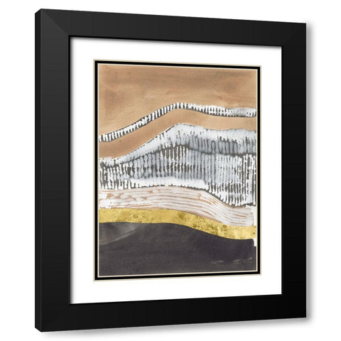 Metronome I Black Modern Wood Framed Art Print with Double Matting by Lam, Vanna