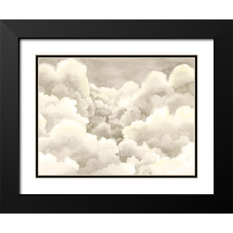 Custom Storm Brew III Black Modern Wood Framed Art Print with Double Matting by Popp, Grace