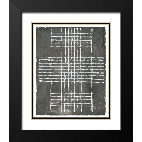 Manifolds II Black Modern Wood Framed Art Print with Double Matting by Lam, Vanna
