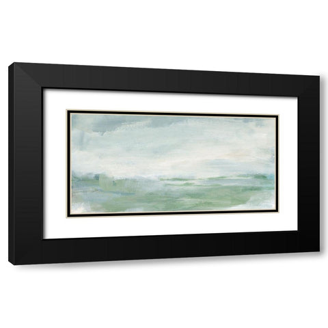 Coastal II Black Modern Wood Framed Art Print with Double Matting by Long, Christina