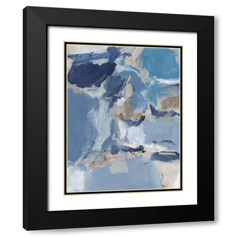 Alaska I Black Modern Wood Framed Art Print with Double Matting by Long, Christina