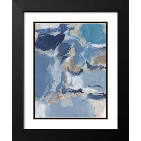 Alaska I Black Modern Wood Framed Art Print with Double Matting by Long, Christina