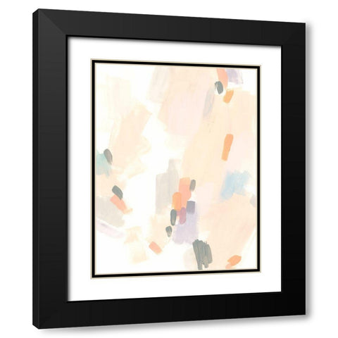 Cascade Rhythm I Black Modern Wood Framed Art Print with Double Matting by Vess, June Erica