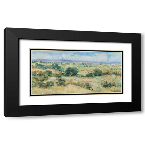 Soft Lavender Sky II Black Modern Wood Framed Art Print with Double Matting by OToole, Tim