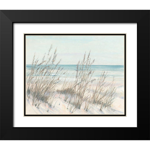 Beach Grass I Black Modern Wood Framed Art Print with Double Matting by OToole, Tim