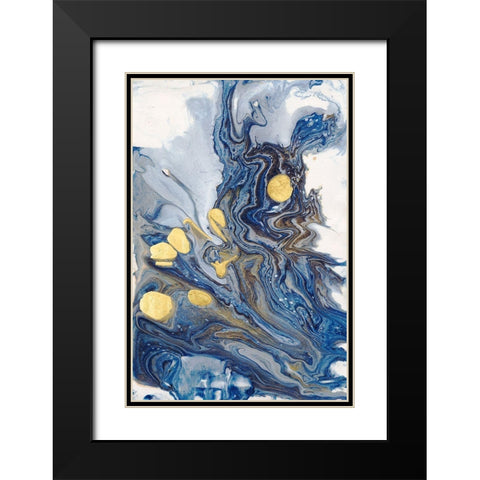 Awaken Heart I Black Modern Wood Framed Art Print with Double Matting by Bramma, Lila