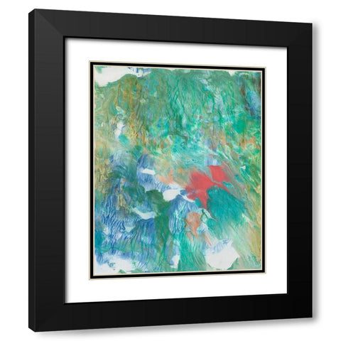 Wonder I Black Modern Wood Framed Art Print with Double Matting by Bramma, Lila