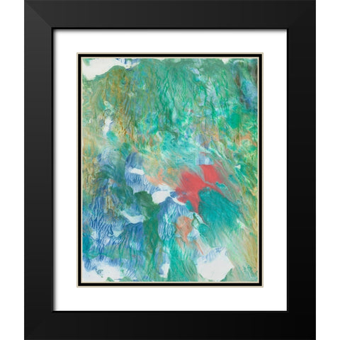 Wonder I Black Modern Wood Framed Art Print with Double Matting by Bramma, Lila