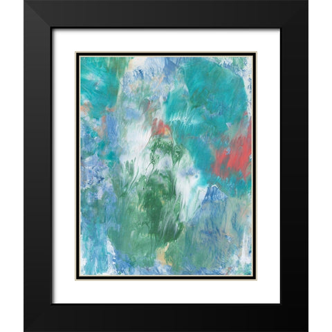 Wonder II Black Modern Wood Framed Art Print with Double Matting by Bramma, Lila