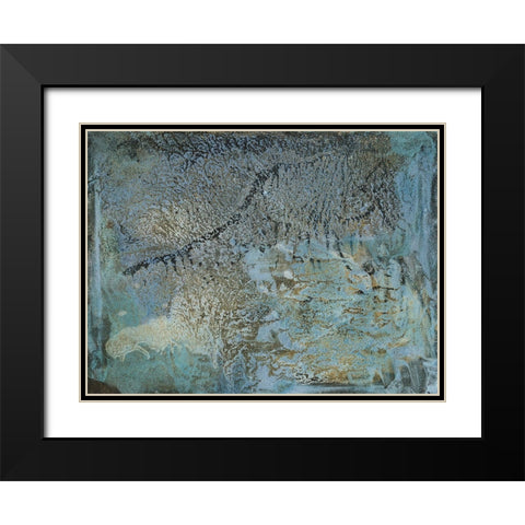 Proximity III Black Modern Wood Framed Art Print with Double Matting by Bramma, Lila