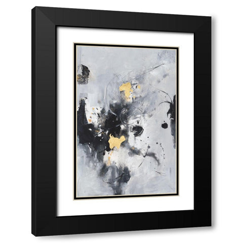 The Dance IV Black Modern Wood Framed Art Print with Double Matting by Combs, Joyce