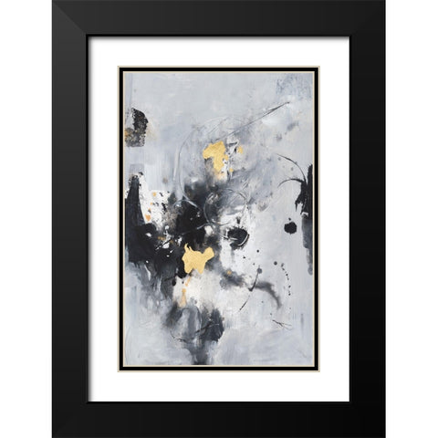 The Dance IV Black Modern Wood Framed Art Print with Double Matting by Combs, Joyce