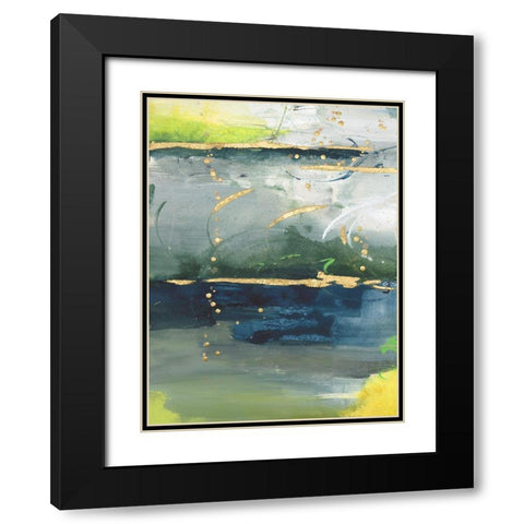 Coming Ashore I Black Modern Wood Framed Art Print with Double Matting by Combs, Joyce