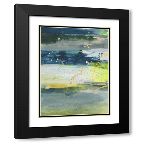 Coming Ashore III Black Modern Wood Framed Art Print with Double Matting by Combs, Joyce