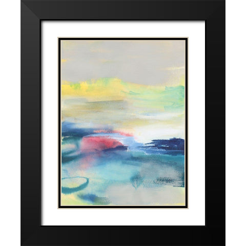 Some Day Soon II Black Modern Wood Framed Art Print with Double Matting by Combs, Joyce
