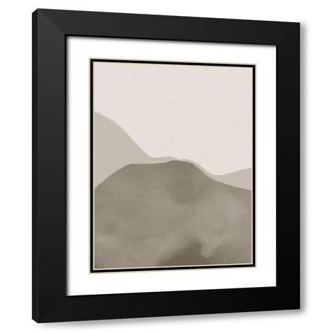 Cloud Kiss II Black Modern Wood Framed Art Print with Double Matting by Barnes, Victoria