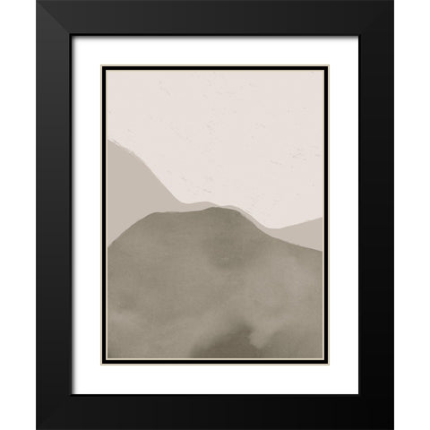 Cloud Kiss II Black Modern Wood Framed Art Print with Double Matting by Barnes, Victoria