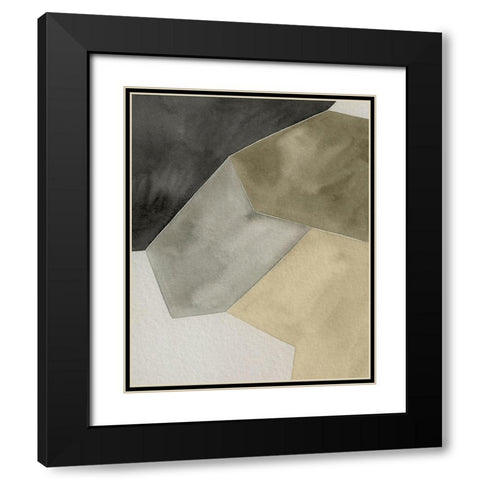 Tectonic Shift II Black Modern Wood Framed Art Print with Double Matting by Popp, Grace