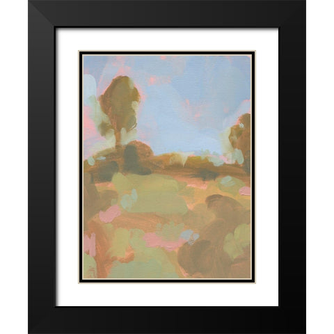Claudias Place I Black Modern Wood Framed Art Print with Double Matting by Green, Jacob