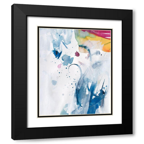Treading Softly II Black Modern Wood Framed Art Print with Double Matting by Combs, Joyce