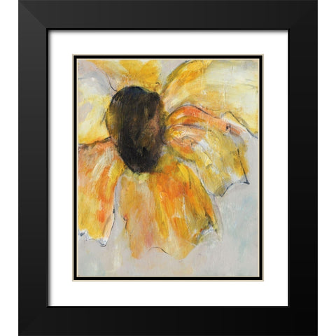 Sunny Days I Black Modern Wood Framed Art Print with Double Matting by Combs, Joyce