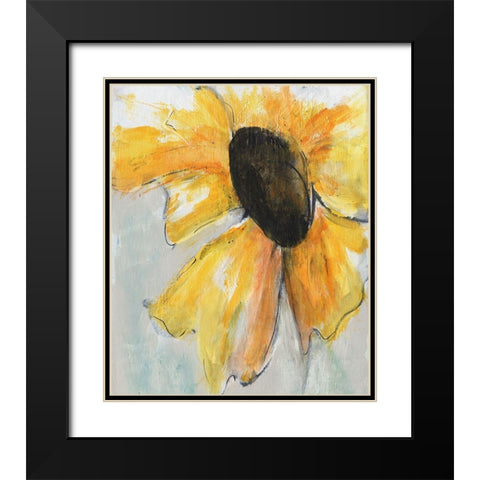 Sunny Days II Black Modern Wood Framed Art Print with Double Matting by Combs, Joyce