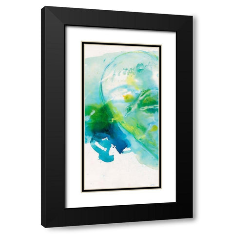 Broken Heart I Black Modern Wood Framed Art Print with Double Matting by Combs, Joyce