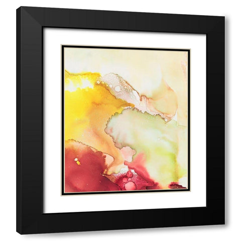 Closeness I Black Modern Wood Framed Art Print with Double Matting by Combs, Joyce