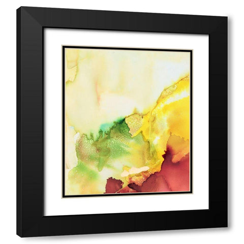 Closeness II Black Modern Wood Framed Art Print with Double Matting by Combs, Joyce