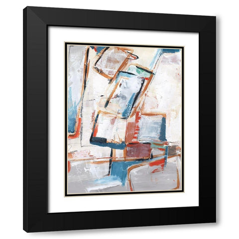 Rear View Mirror I Black Modern Wood Framed Art Print with Double Matting by Harper, Ethan