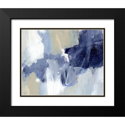 Sky Break II Black Modern Wood Framed Art Print with Double Matting by Warren, Annie