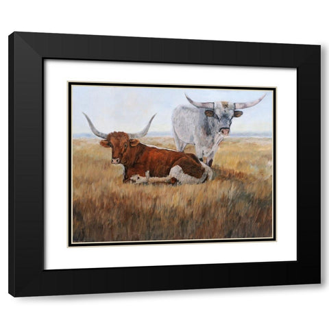 Picture Perfect II Black Modern Wood Framed Art Print with Double Matting by Winkler, Kathy