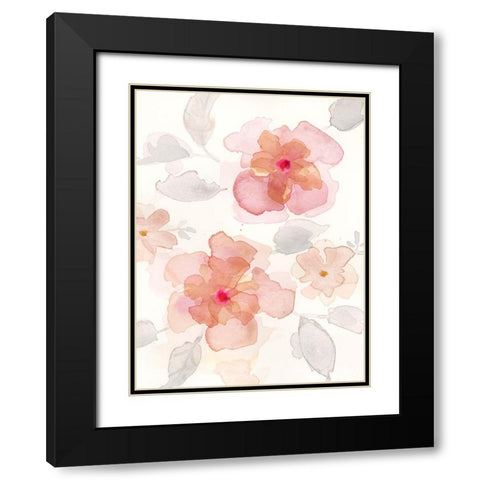 Small Glories I Black Modern Wood Framed Art Print with Double Matting by Quin, Marabeth